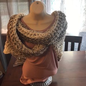 Triangle shawl